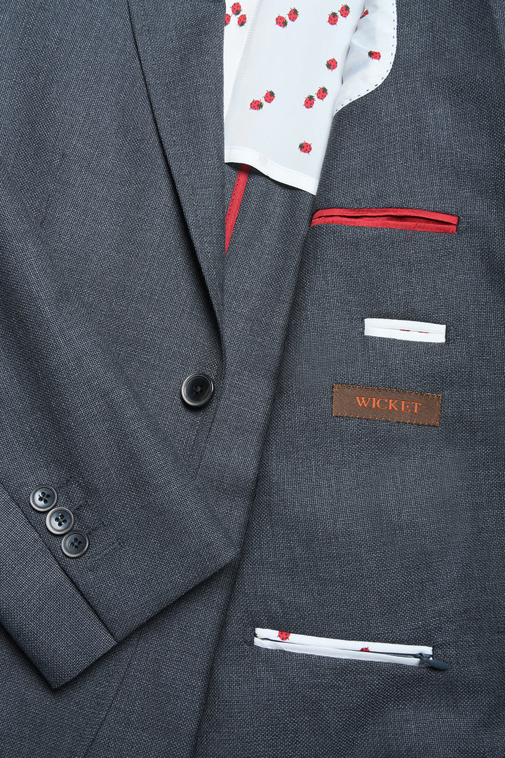 La Turin – ‘Honeycomb’ in Super 120 wool – WICKET